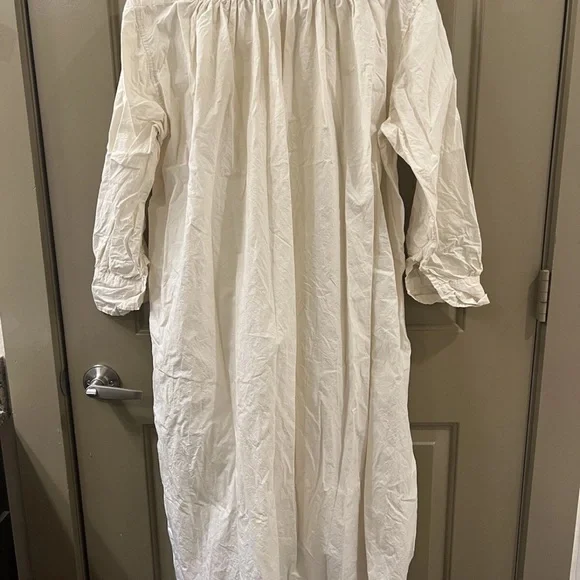 Magnolia Pearl Cream Long shirt Dress Tunic (item B7) - Picture 7 of 8